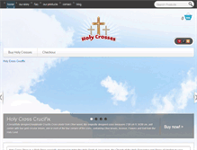 Tablet Screenshot of holycrossstore.com